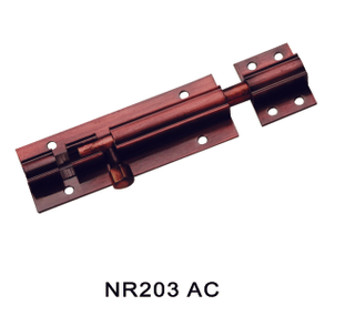 Boulon de verrouillage de porte de verrou en acier (NR203 AC)