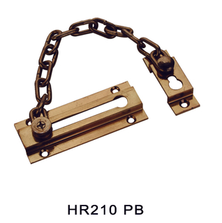 Boulon de verrouillage de porte de porte en acier (HR210 PB)