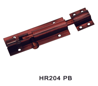 Boulon de verrouillage de porte de porte en acier (HR204 PB)