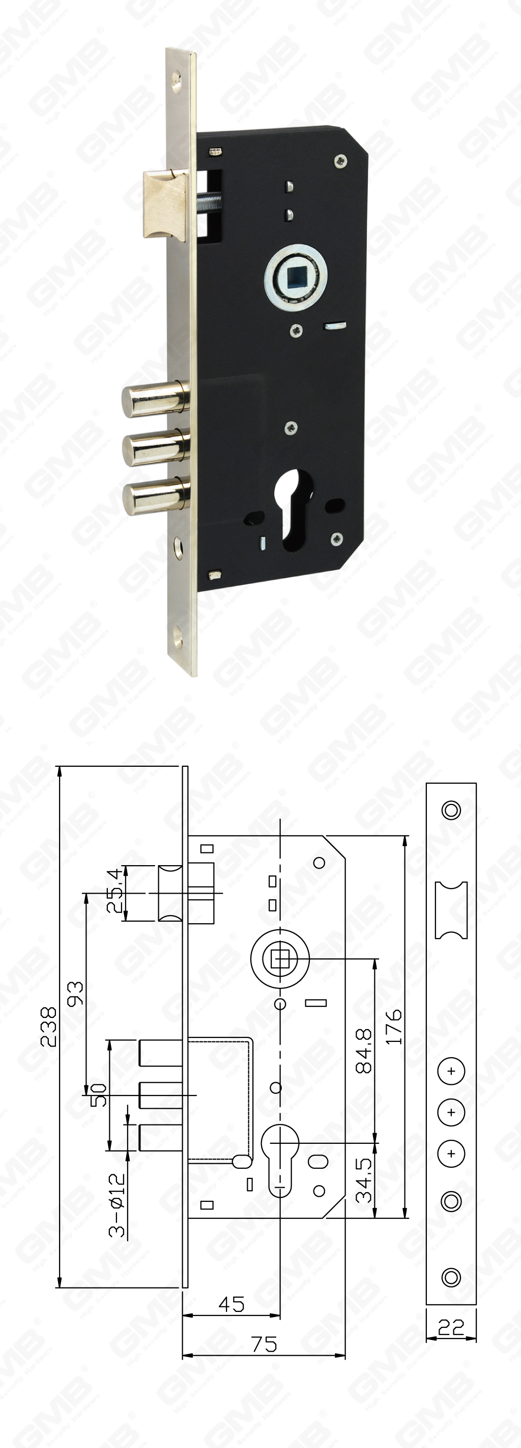02 Serrure &agrave; mortaise第五部分_6005R-3R-12