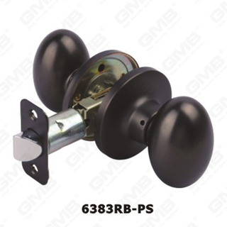 Style moderne ANSI STANDARD TUBULAIR LOCK LOCK Square Spinde Spindle Key Knob Lock (6383RB-PS)