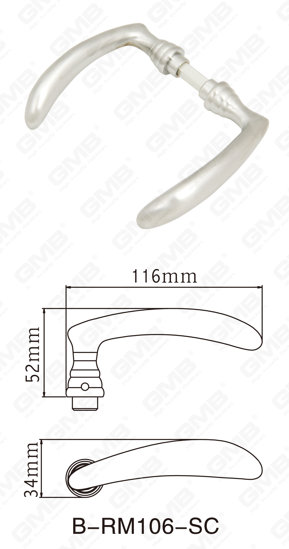 06 Handle en laiton _B-RM106-SC-14