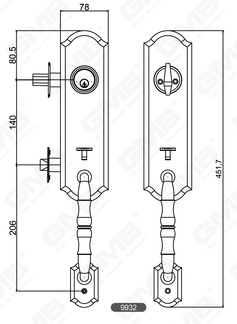 01 Grip Handle Lock Series-44