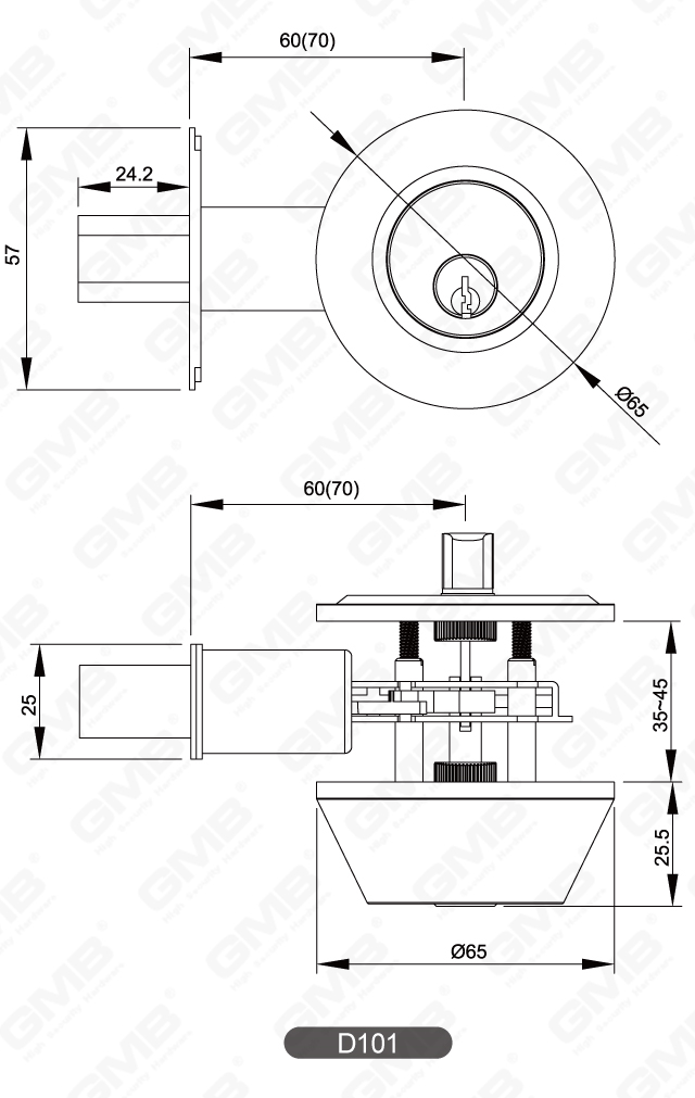 04 Serrure &agrave; p&ecirc;ne dormant s&eacute;rie-02