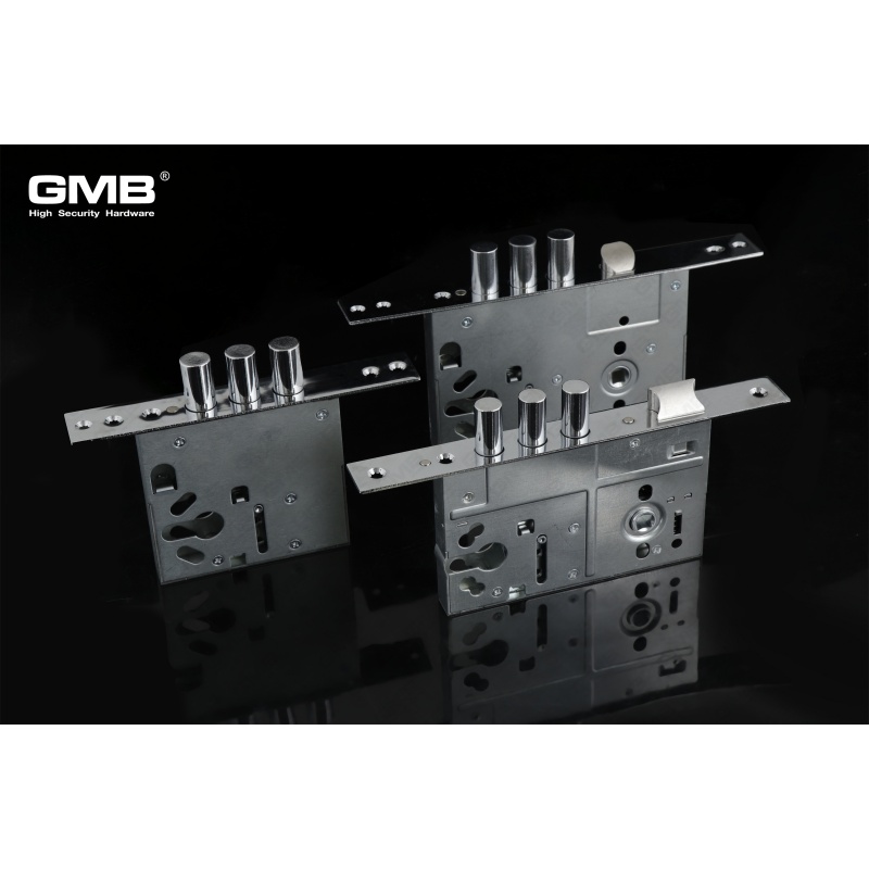 Serrure de porte de haute sécurité, corps de serrure robuste, serrure de porte extérieure à mortaise (819)