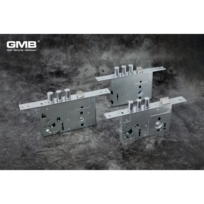 Serrure de porte de haute sécurité, corps de serrure robuste, serrure de porte extérieure à mortaise (817)