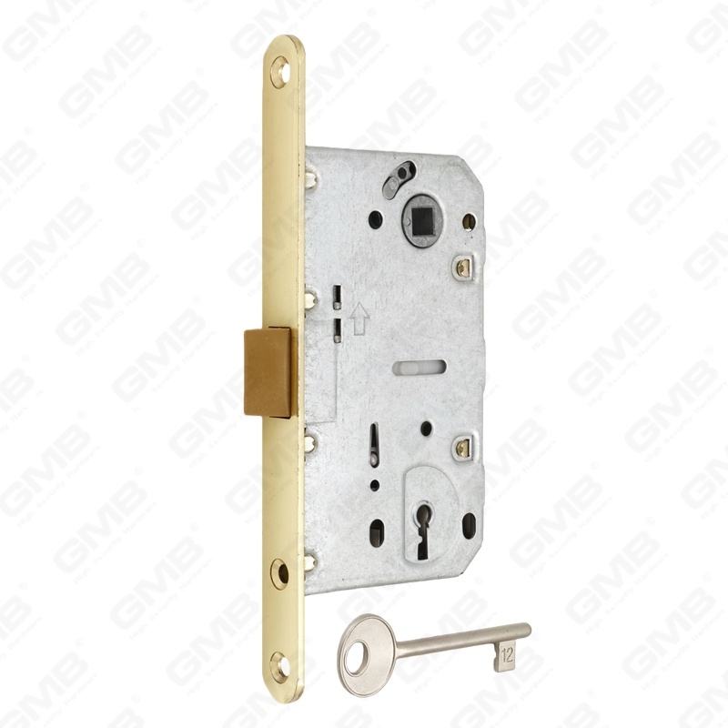 Serrure de porte à mortaise haute sécurité, loquet ABS, fonction de dégagement rapide disponible, corps de serrure, clé en zamak (410K-S-2)