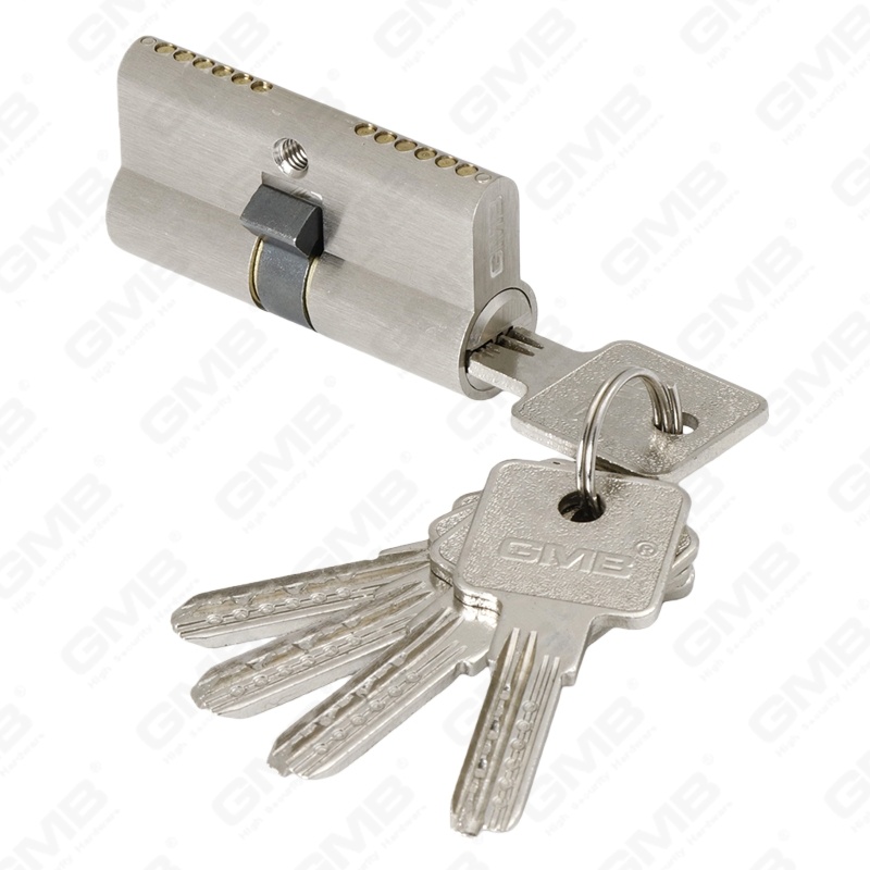 FR1303 Mortaise Euro profil de serrure de porte de haute sécurité cylindre/serrure de porte/cylindre en laiton (GMB-CY-03)