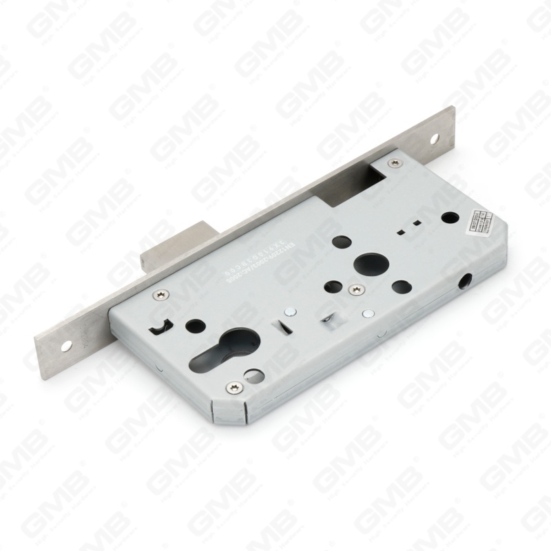 Serrure de porte à mortaise commerciale en acier inoxydable SUS, norme de sécurité CE UL, coupe-feu Euro, haute qualité (série 72ZD)