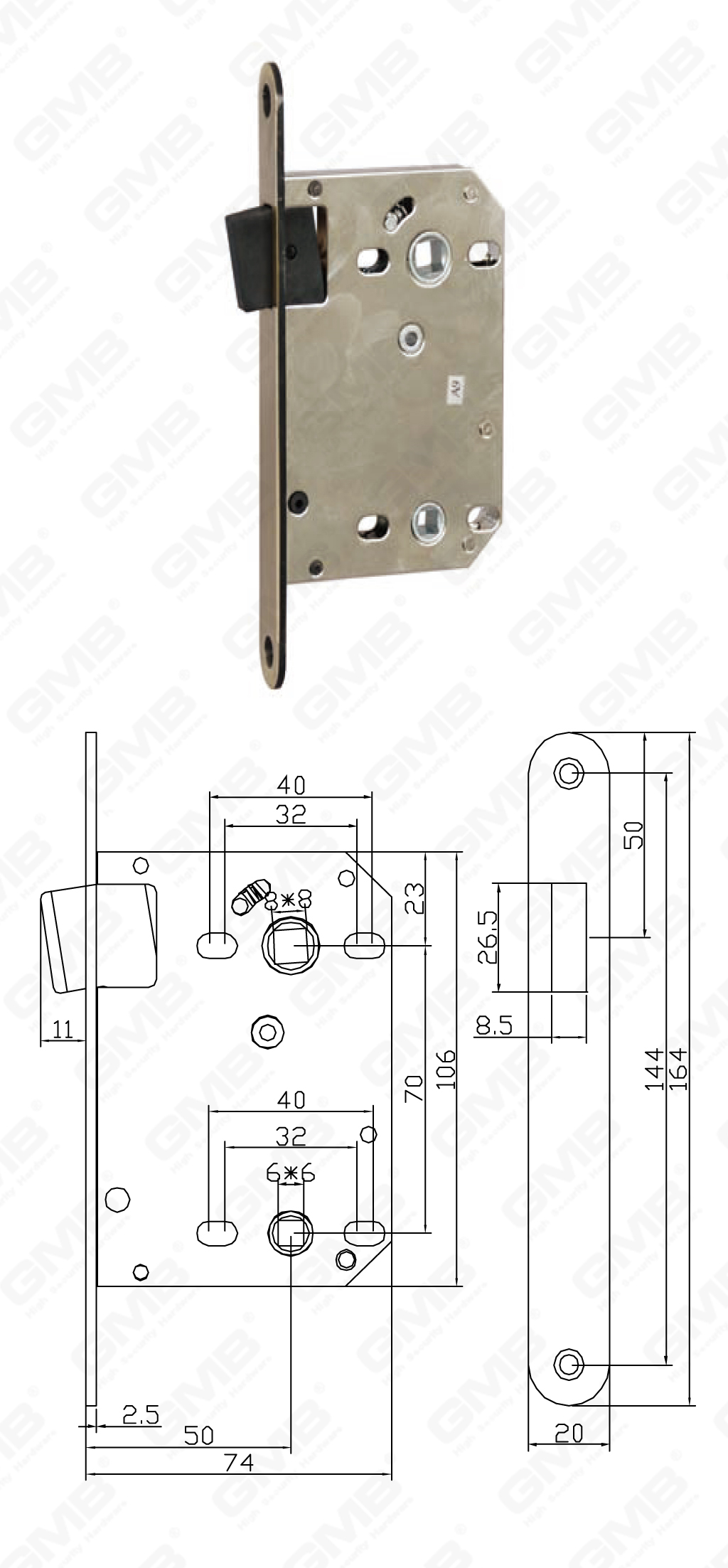 02 Serrure &agrave; mortaiser第一部分_CX7050B-24