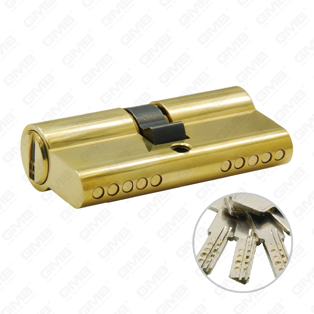 Cylindre haute sécurité avec goupilles haut-bas Cylindre haute sécurité standard européen avec clés pour chambre [GMB-CY-23]