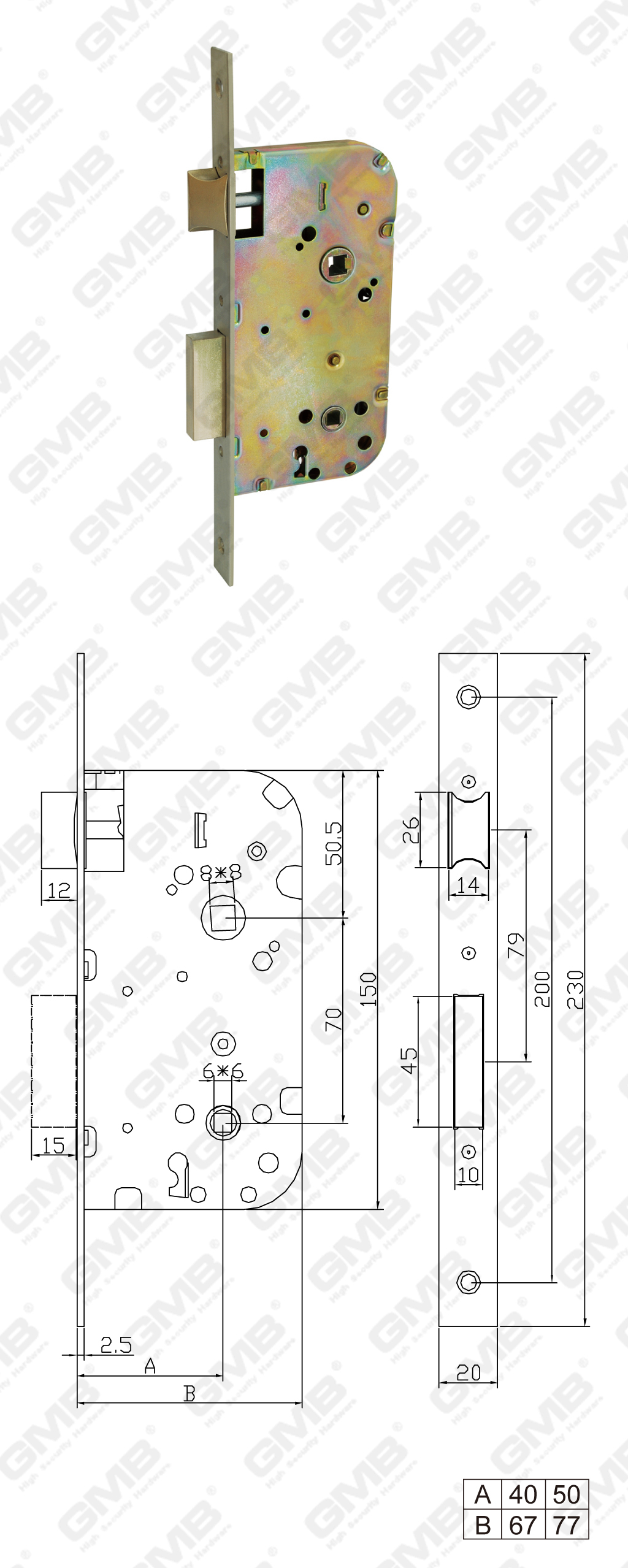 02 Serrure &agrave; mortaise第二部分_13458-62