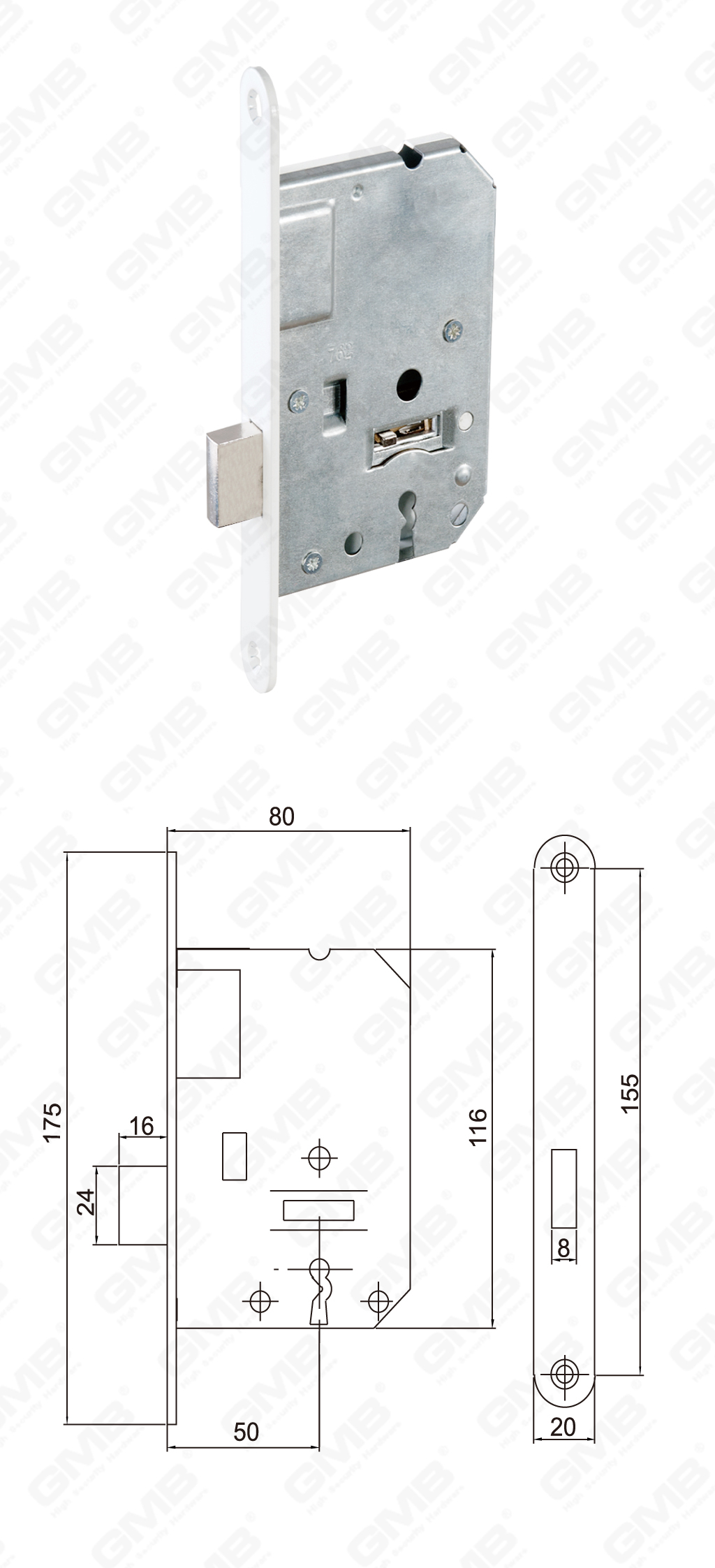 02 Serrure &agrave; mortaise第三部分_5100-24