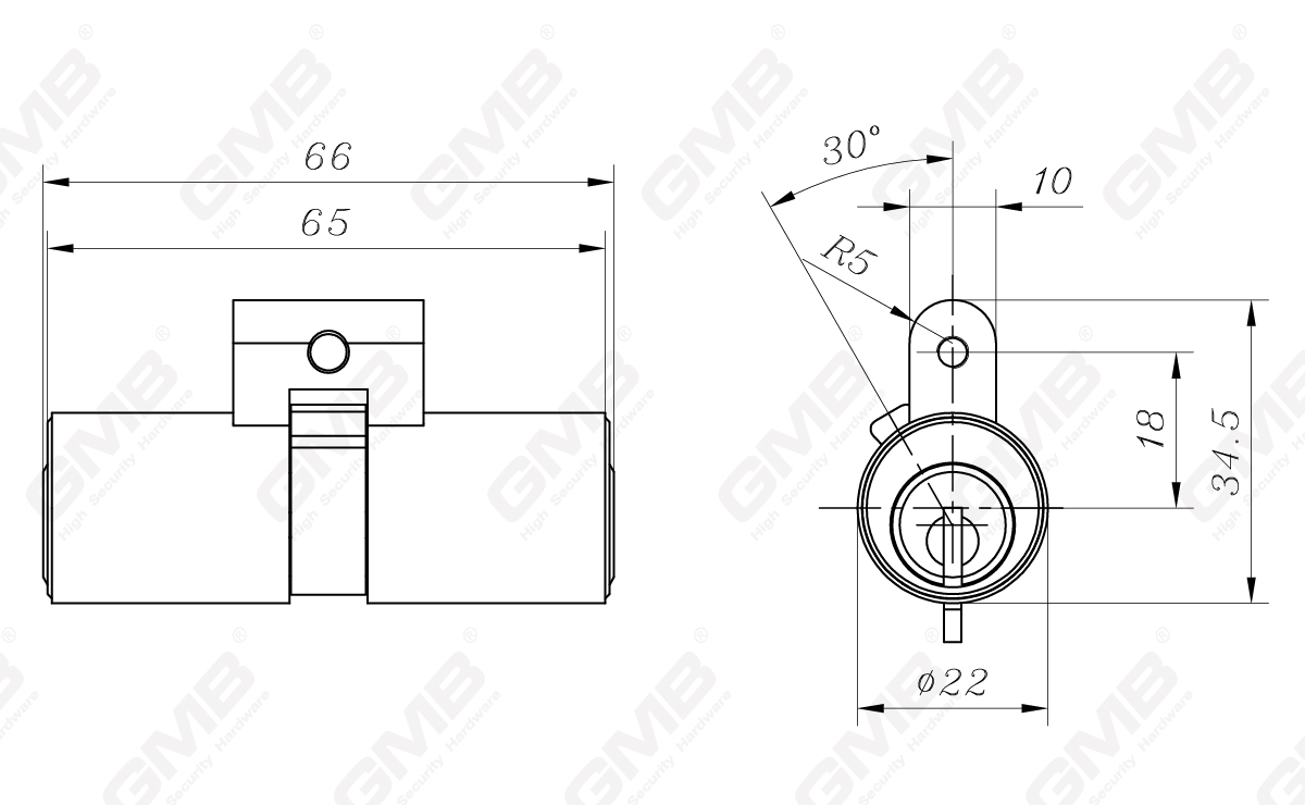Cylindre suisse ∅22-02