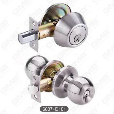 Ensemble de verrouillage de porte combinée avec des ensembles de combo matériel de verrouillage de verrouillage [6007 + D101]