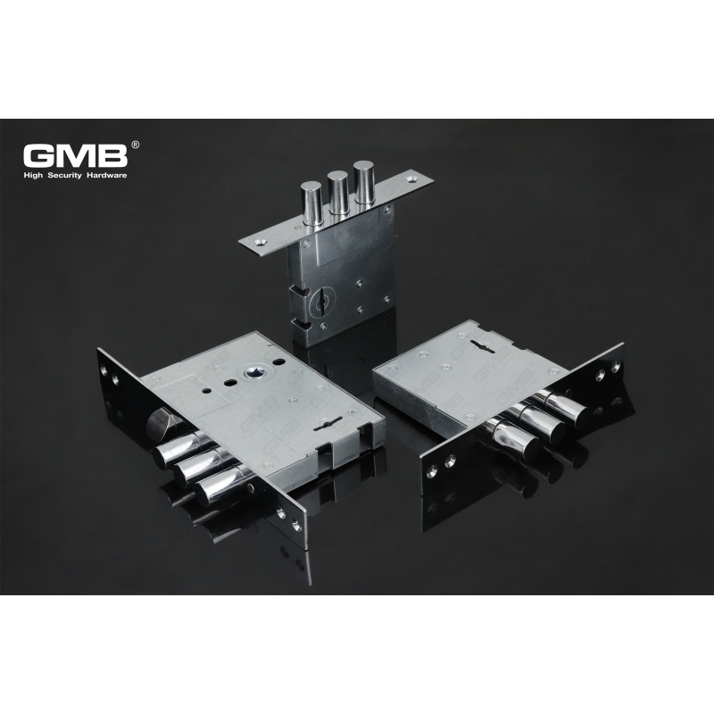 Serrure de porte de haute sécurité, corps de serrure robuste, serrure de porte extérieure à mortaise (817)