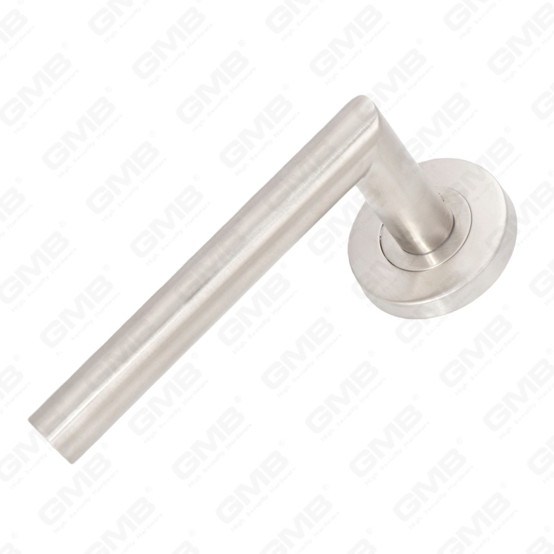Poignée de porte/poignée de levier en bois en acier inoxydable #304 de haute qualité (LHT04)