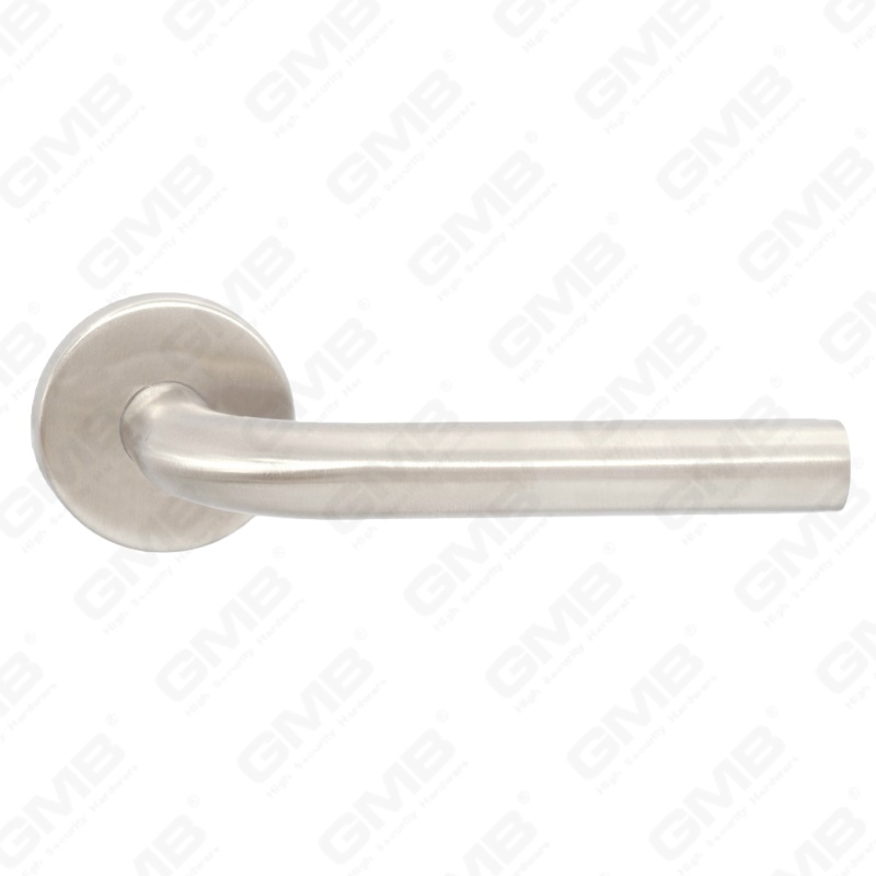 Poignée de porte/poignée de levier en bois en acier inoxydable #304 de haute qualité (LHT03)