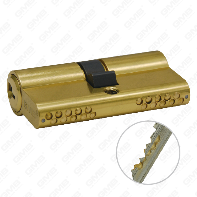 Cylindre de haute sécurité avec clé en F Cylindre interactif de haute sécurité avec clés pour porte [GMB-CY-24]
