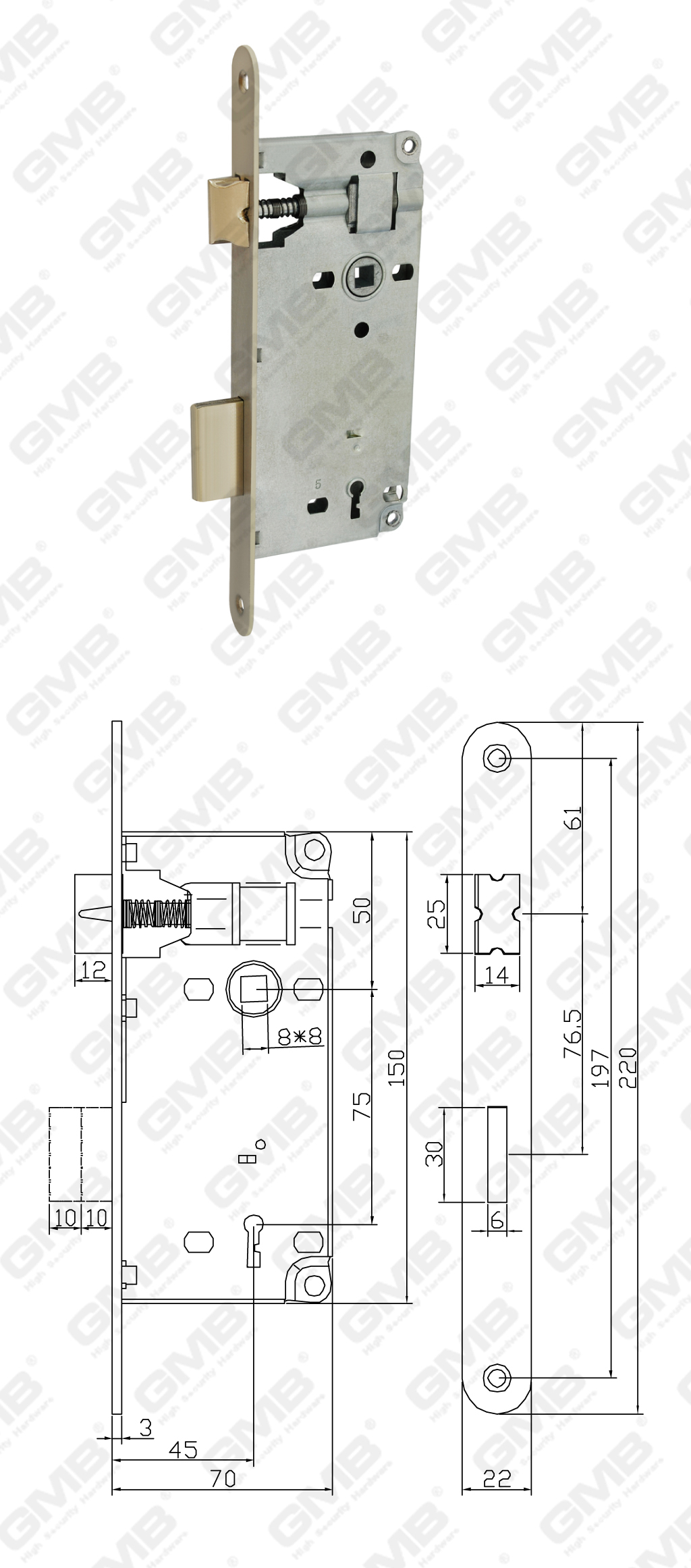 02 Serrure &agrave; mortaise第二部分_3075-70