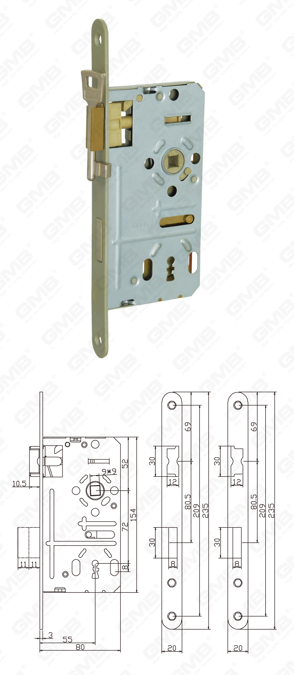 02 Serrure &agrave; mortaiser第三部分_6#-58