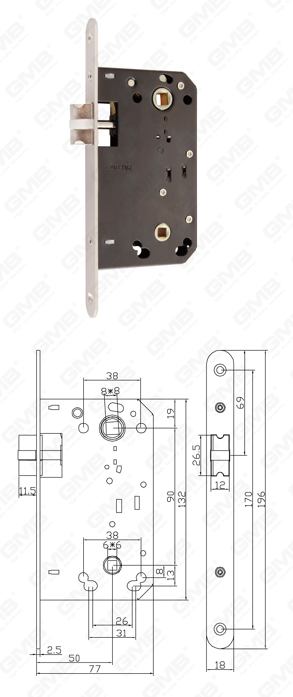 02 Serrure &agrave; mortaiser第四部分_YSL9050B-06
