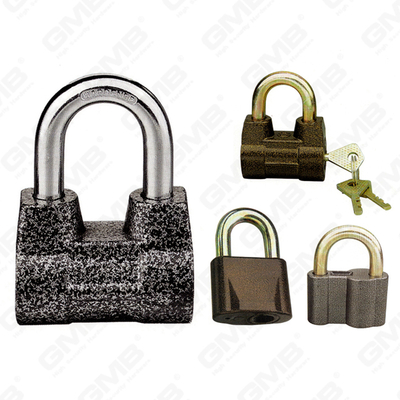 Cadenas à disque en aluminium de type russe Cadenas à cylindre en matière plastique renforcée (085)