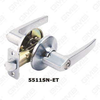 ANSI Standard Tubular Lever Lock Special Design Special for Standard Duty Radius Drive Spindle Series Bouton Lock (5511SN-ET)
