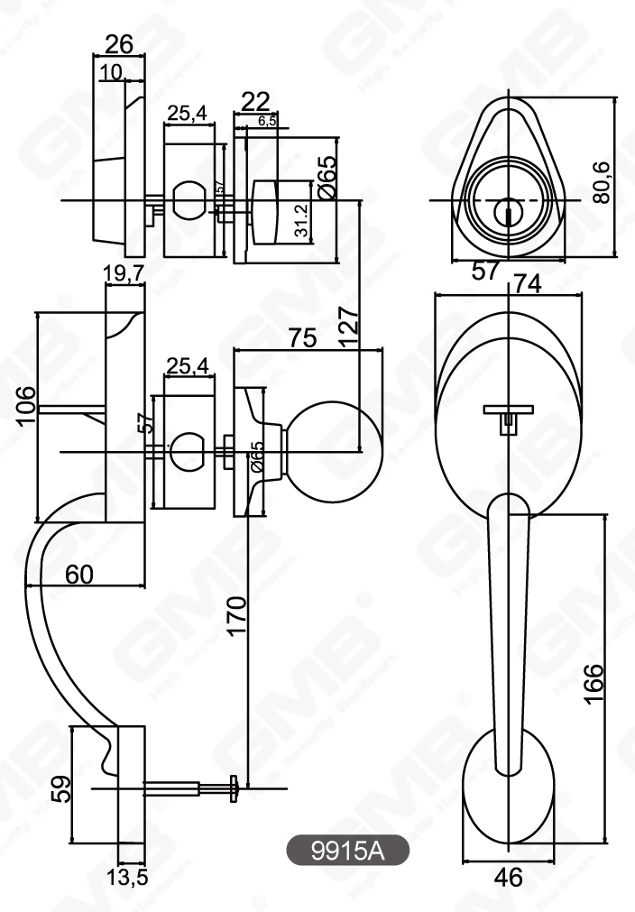 01 Grip Handle Lock Series-10