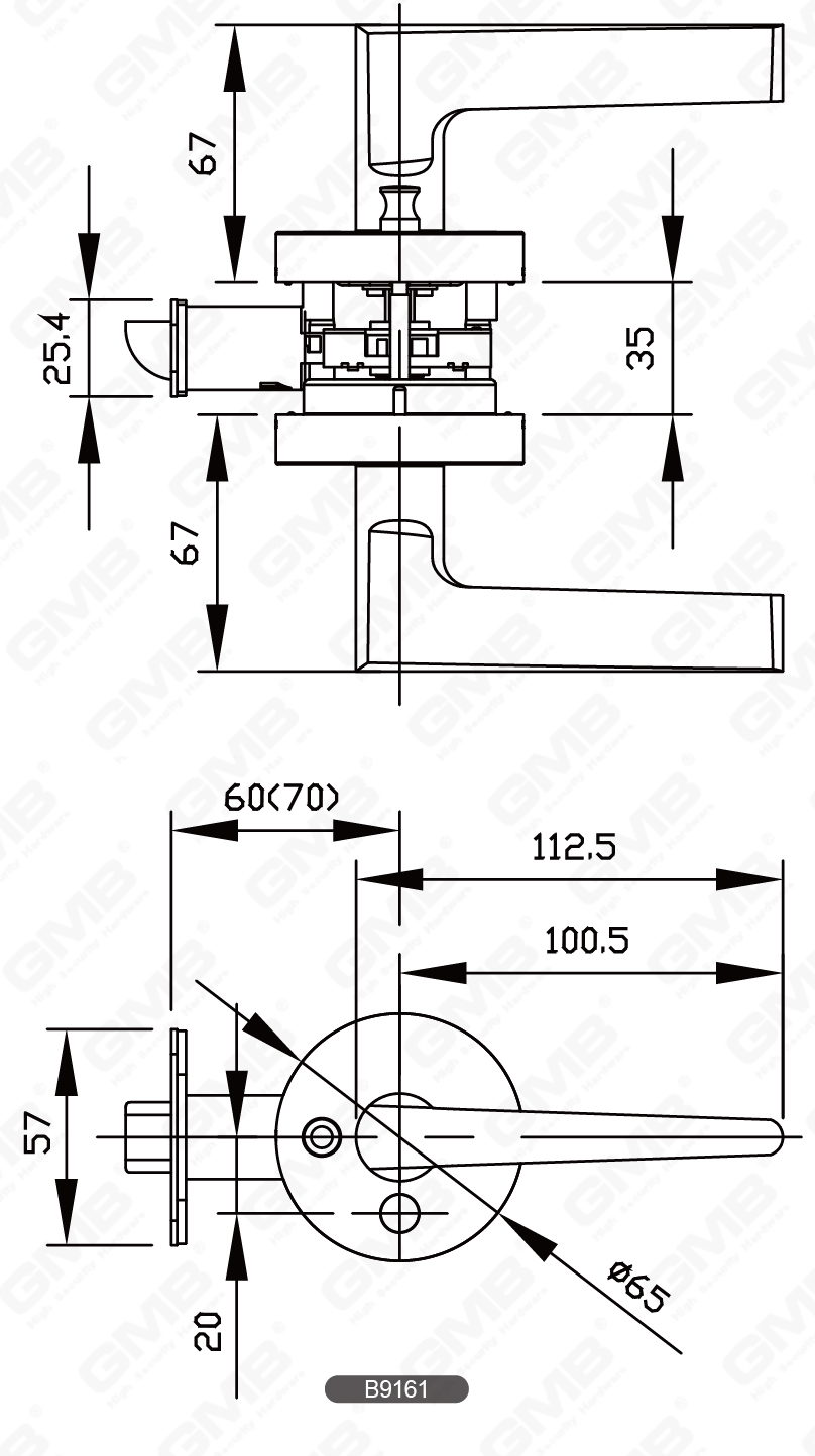 09 Serrure &agrave; levier &agrave; d&eacute;gagement automatique s&eacute;rie-02