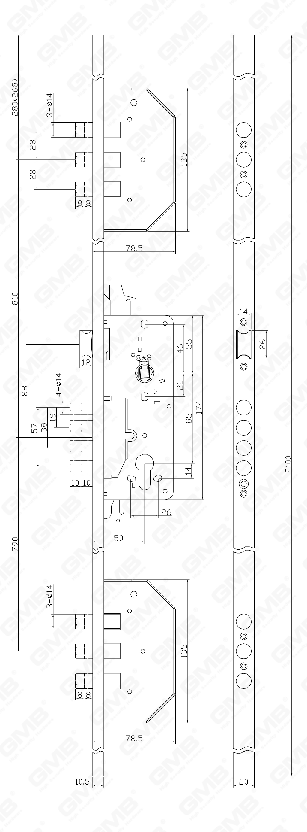 02 Serrure &agrave; mortaiser第四部分_700B-TB-52