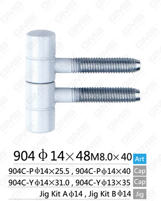 Interchangeabilité meuble t Hinge de type avec deux broches [904 φ14 × 48]