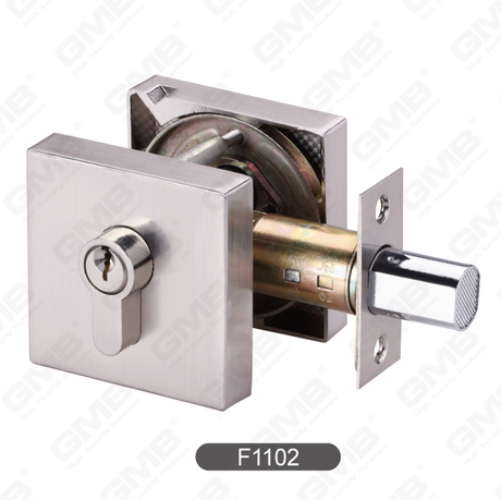 Verrouille de porte à palets de pèlerin à double cylindre de qualité sûre [F1102]