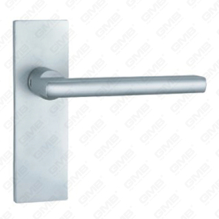 Poignée de porte en aluminium oxygéné sur la poignée de la porte de la plaque (G8301-G25-PS)