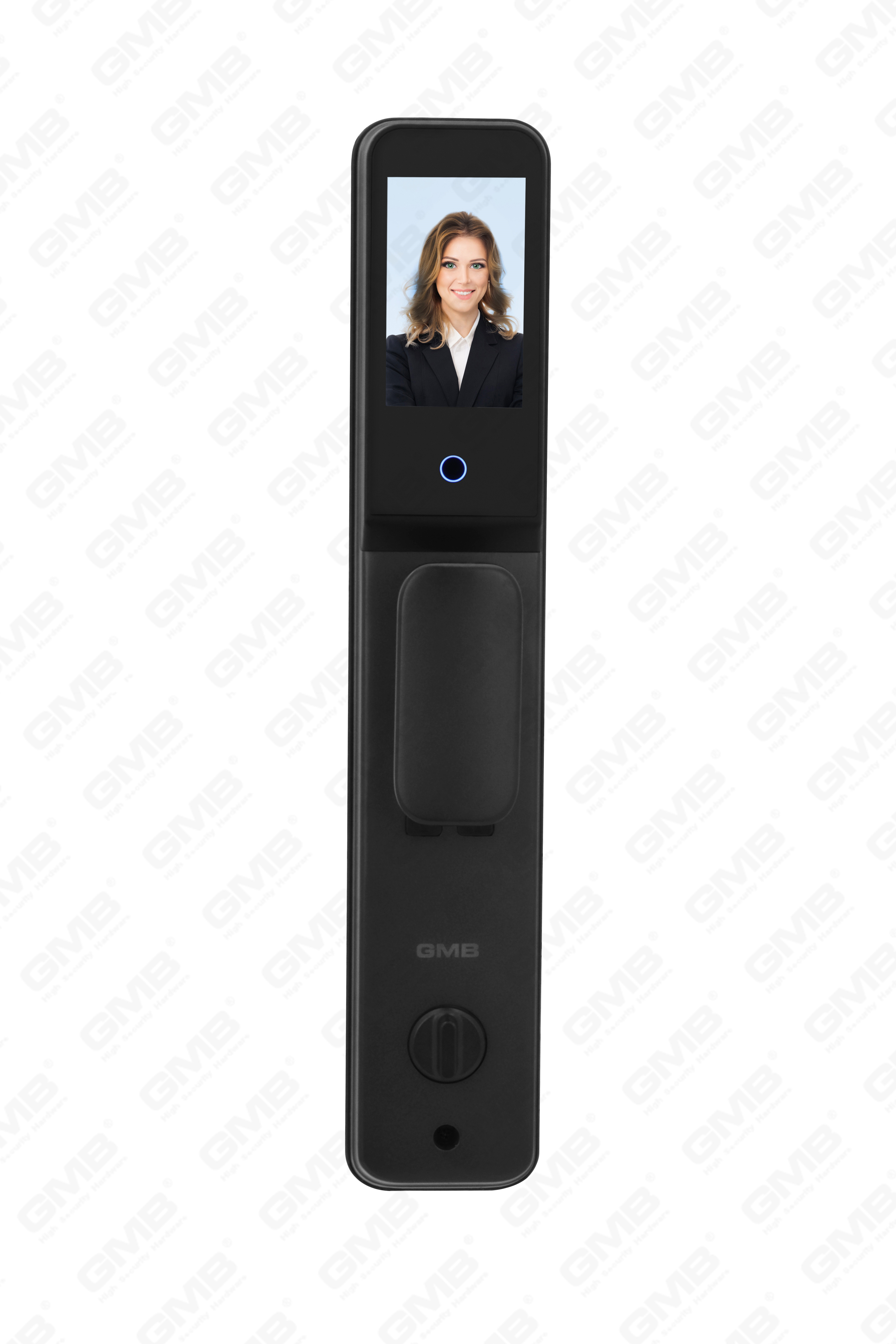 Empreinte digitale haute sécurité / carte RFID / WiFi / Tuya / TT App / avec caméra Intelligent anti-PEP Digital Smart Door Lock (830)