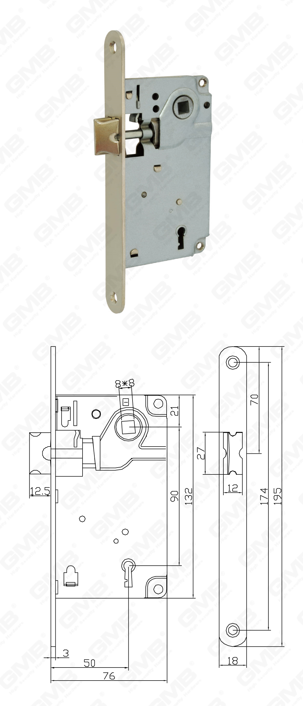 02 Serrure &agrave; mortaiser_9171KL-1-90
