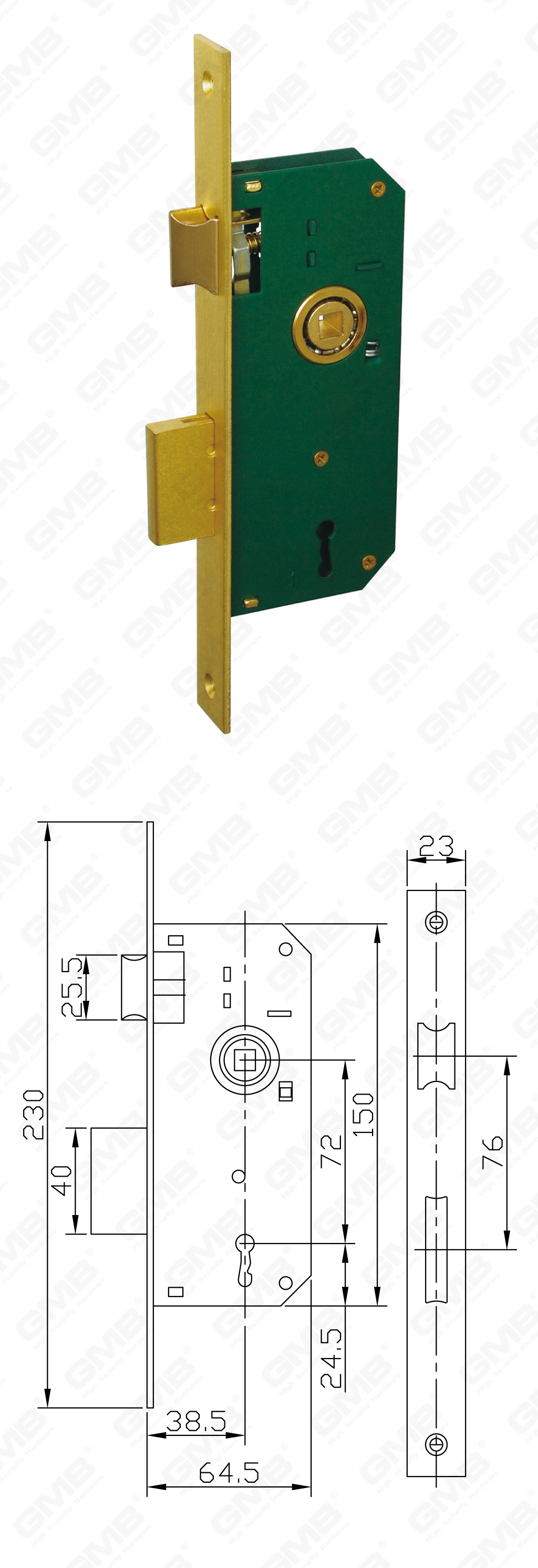 02 Serrure &agrave; mortaise第五部分_6110A-26