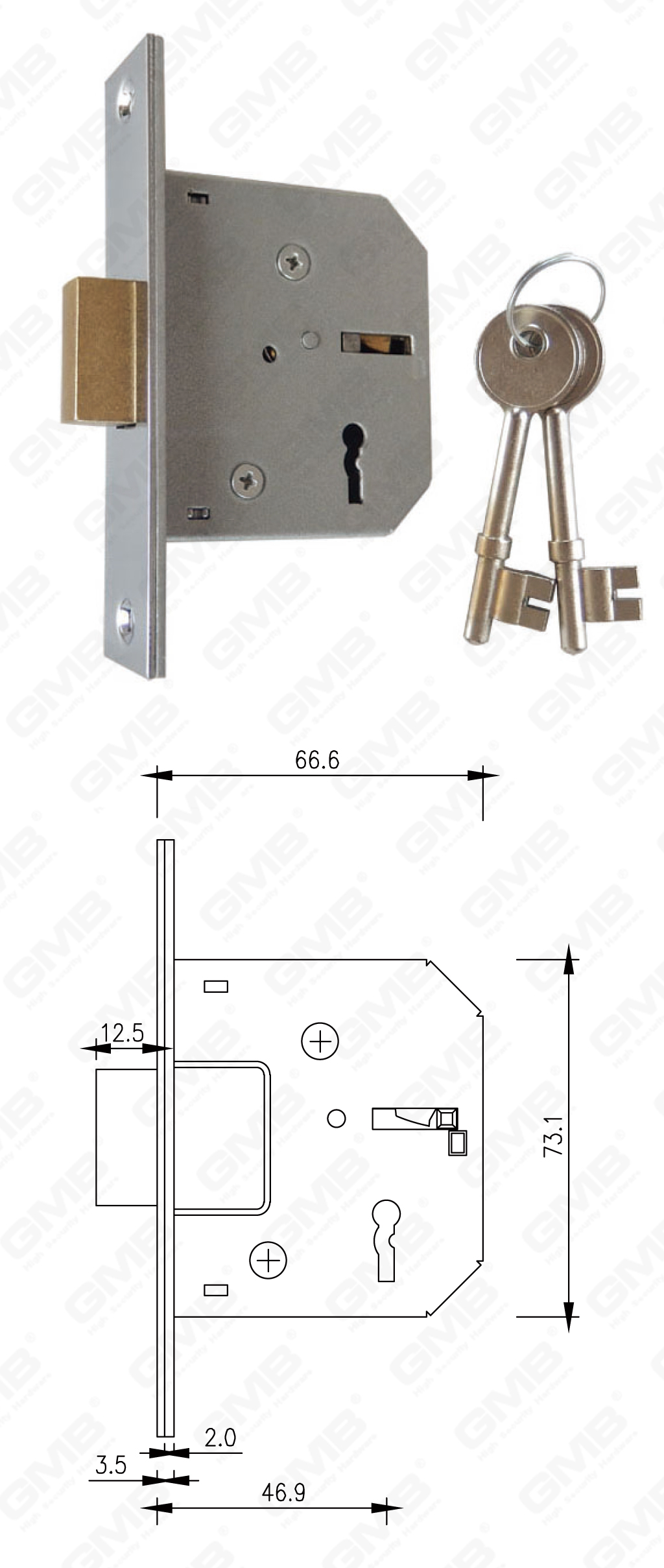 06 Serrure &agrave; levier_D3L2.5-10