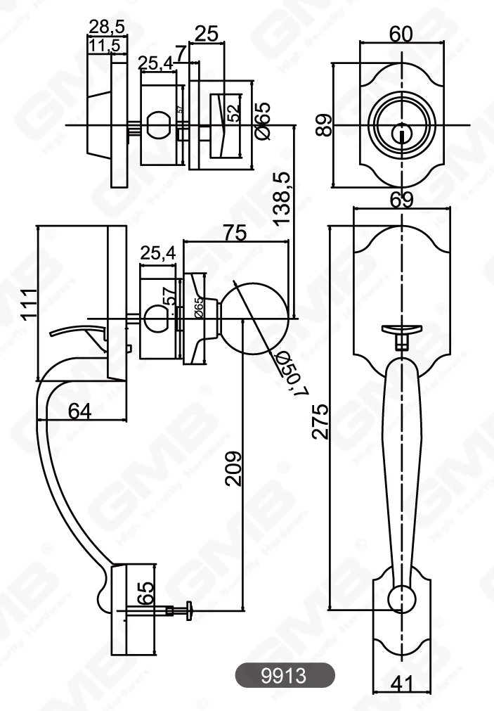 01 Grip Handle Lock Series-08
