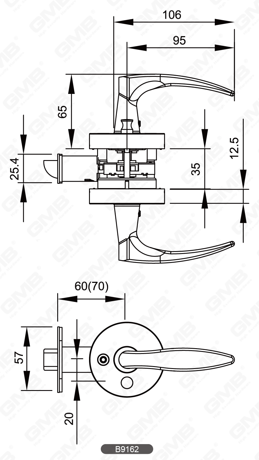09 Serrure &agrave; levier &agrave; d&eacute;gagement automatique s&eacute;rie-04