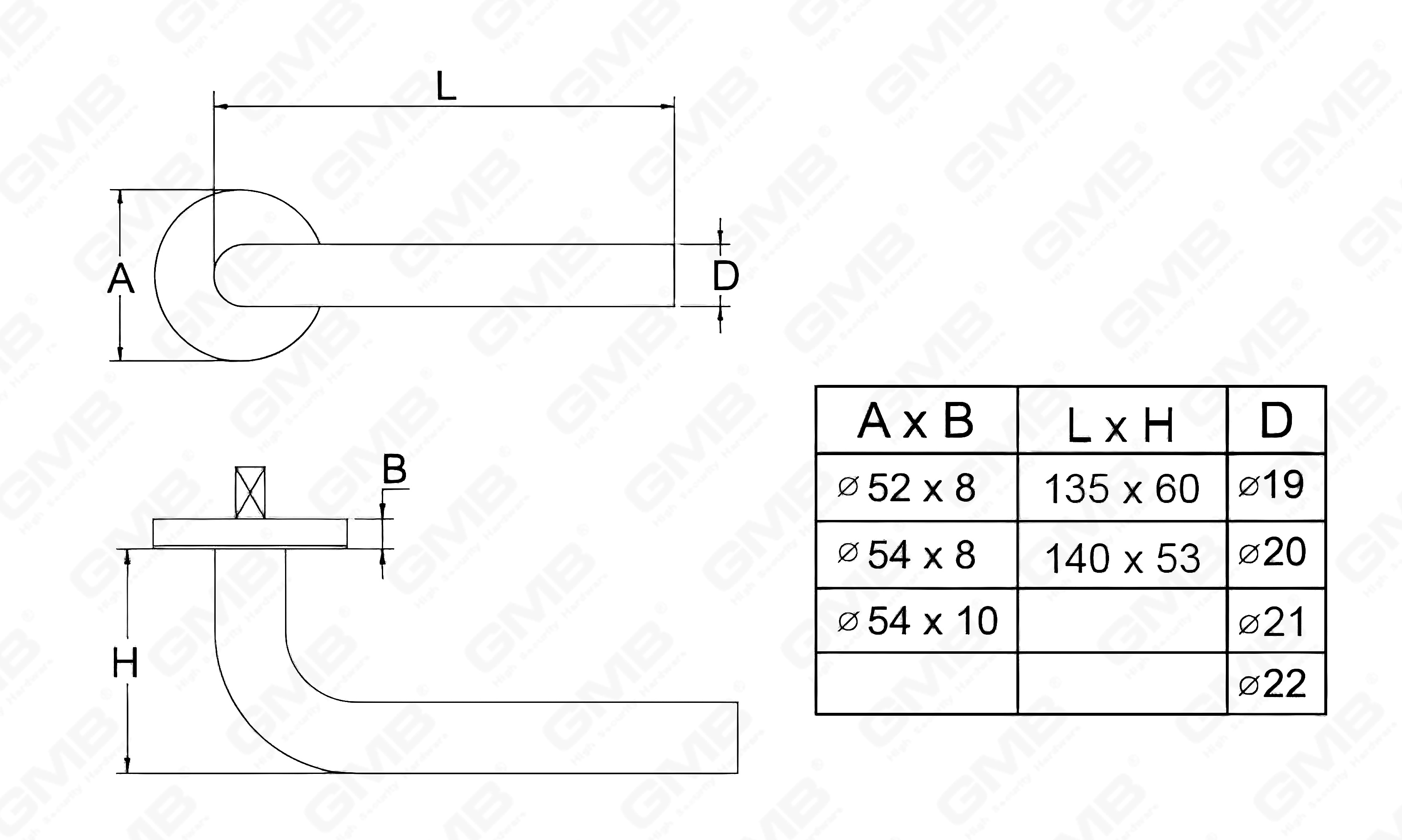 Poign&eacute;e en acier inoxydable (4)