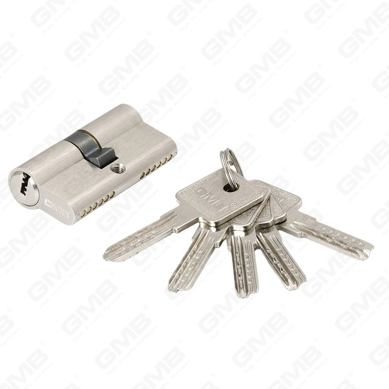 FR1303 Mortaise Euro profil de serrure de porte de haute s&eacute;curit&eacute; cylindre/serrure de porte/cylindre en laiton (GMB-CY-03)