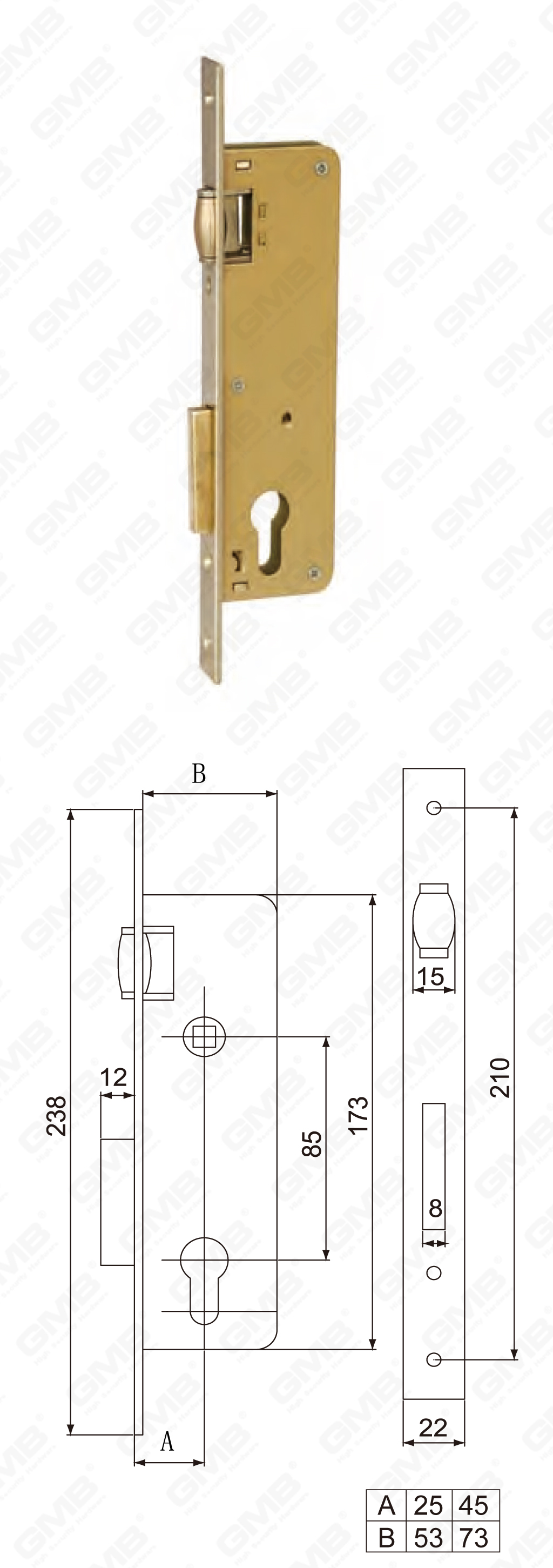 02 Serrure &agrave; mortaiser第五部分_725DR-745DR-40