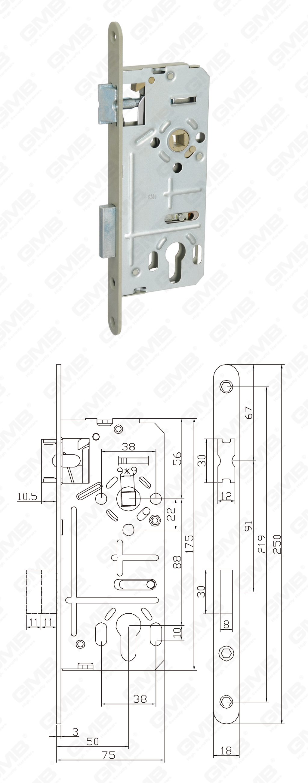 02 Serrure &agrave; mortaiser第三部分_10#-66