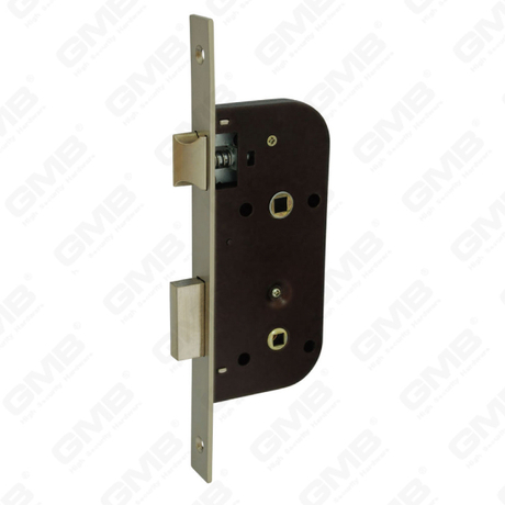 Serrure de porte à mortaise haute sécurité Pêne dormant en acier ou en laiton Corps de serrure à loquet en laiton ou en Zamak (9040B)