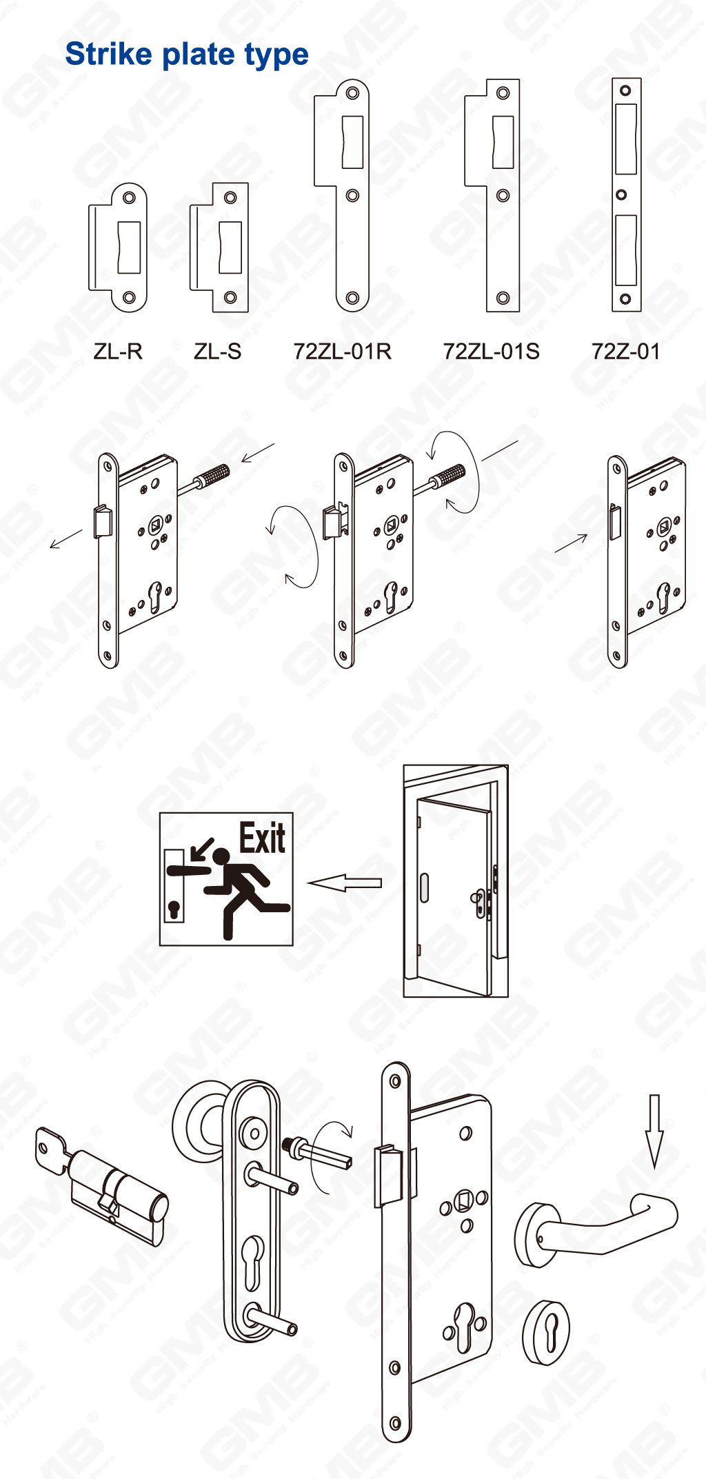 04 Serrure en acier inoxydable_4072ZN-20