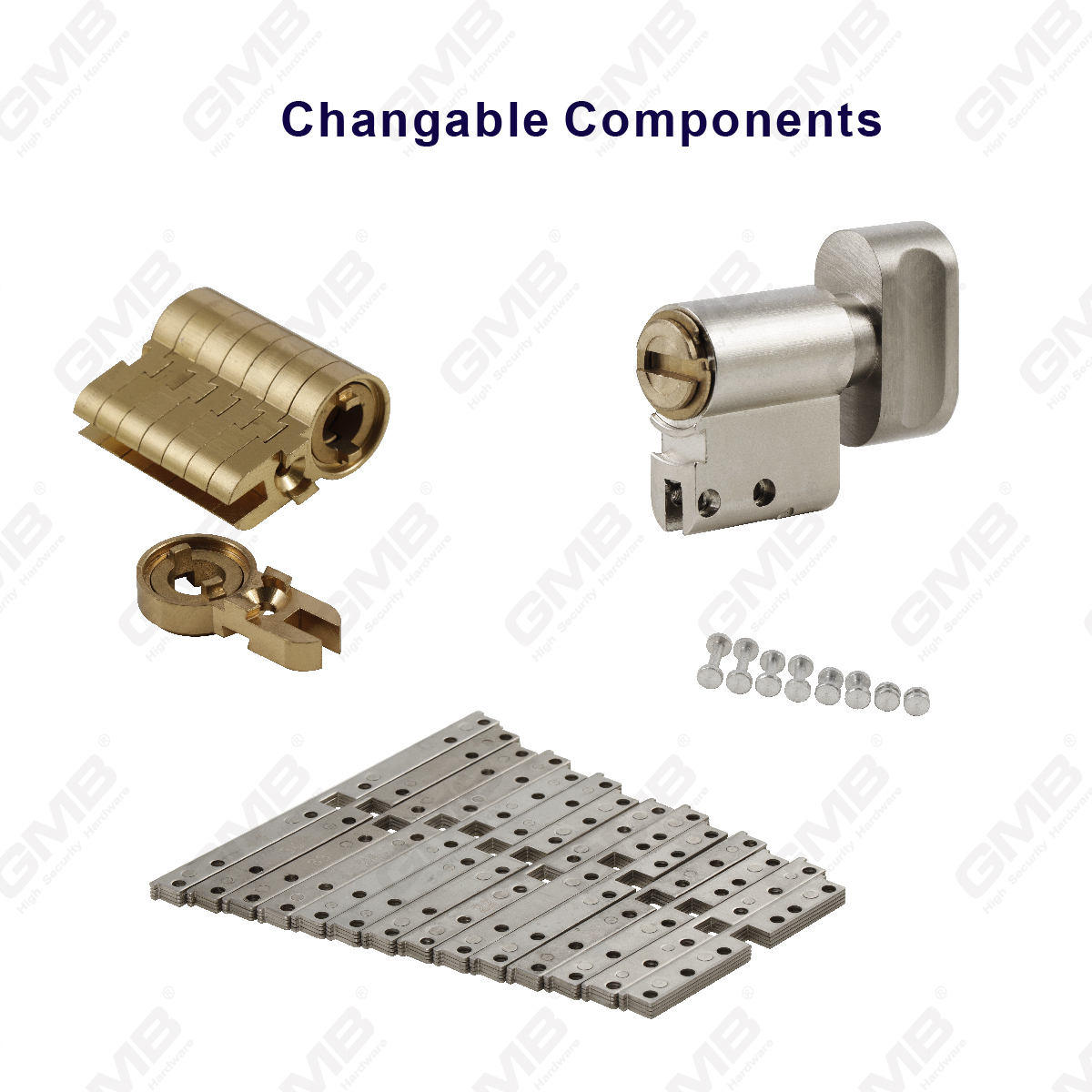 Comiponants changables Cylindre d'extension de pont anti-brise (GMB-Cy-37)