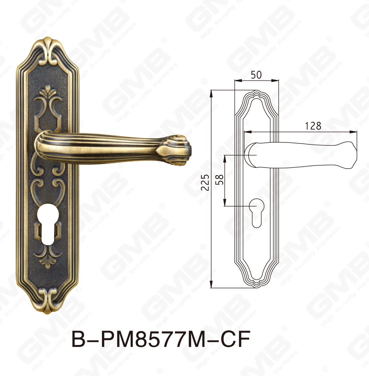 06 Handle en laiton_B-PM8577M-CF-44