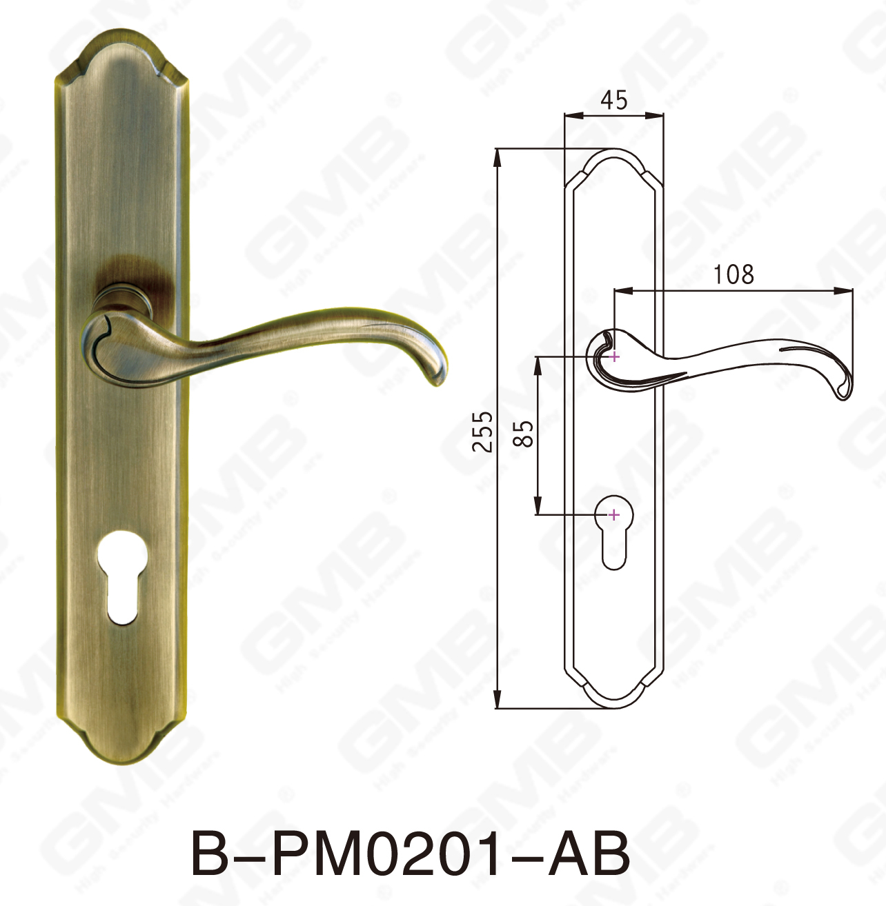 06 Brass Handle_B-PM0201-AB-02