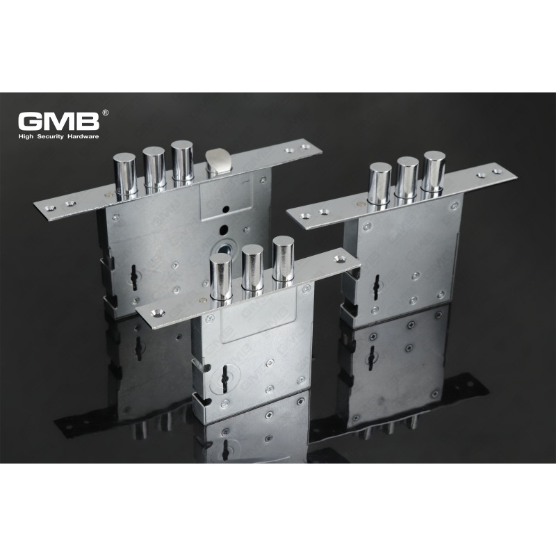 Serrure de porte de haute sécurité, corps de serrure robuste, serrure de porte extérieure à mortaise (817)